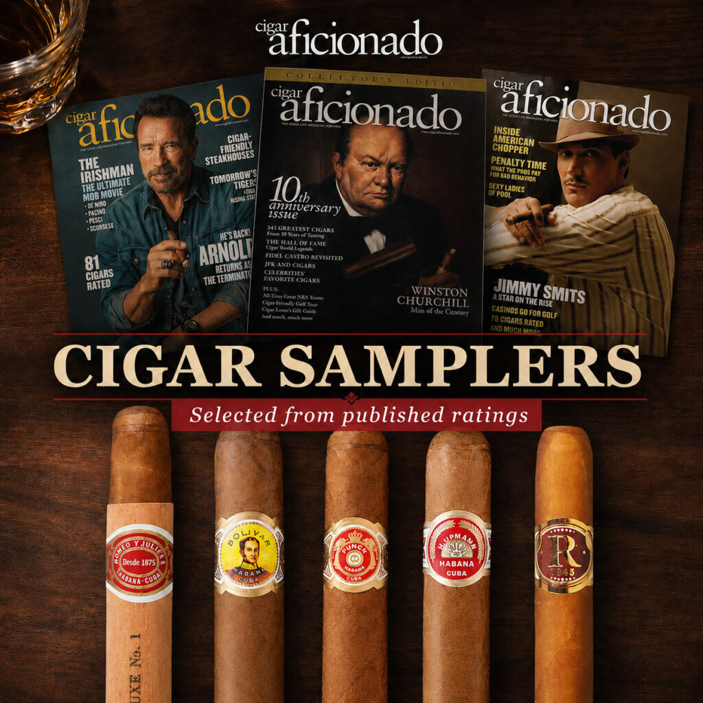 cigar aficionado sampler